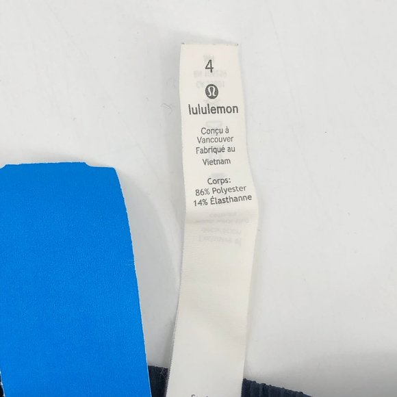 lululemon athletica Blue High-Rise Wide Leg Pants | Size 4 - Picture 5 of 5